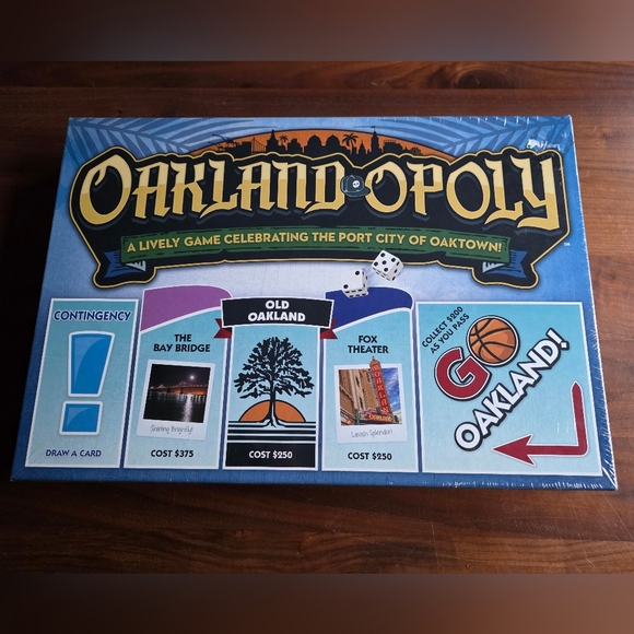 Oakland-Opoly Board Game - New Factory Sealed - Picture 8 of 8